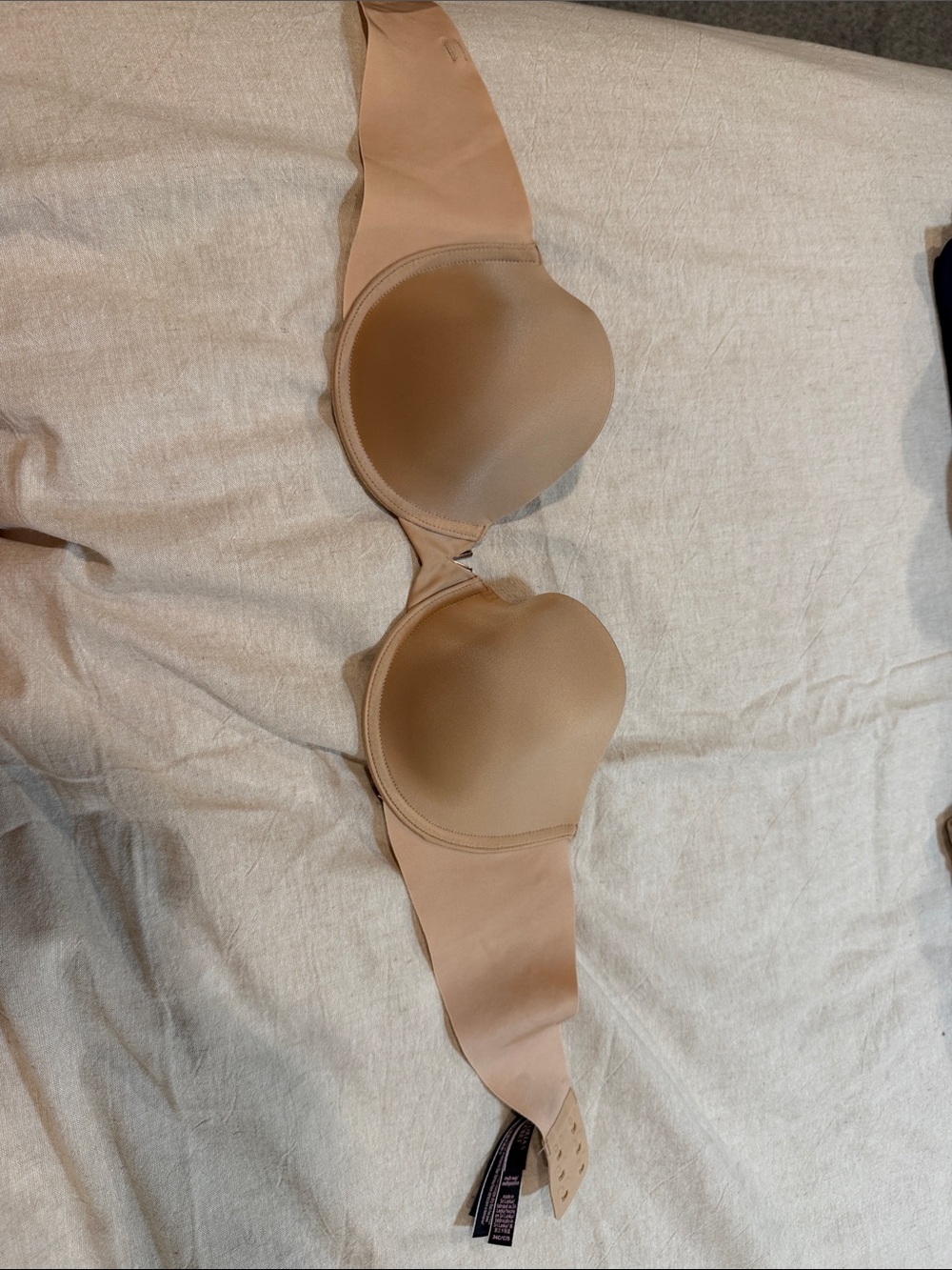 Victoria's Secret Beige Strapless Smooth Bra